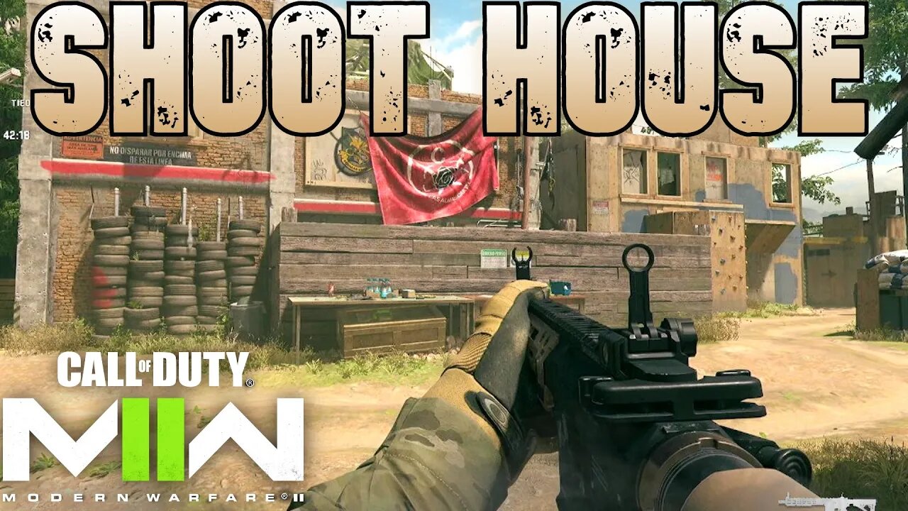 Simon Ghost Riley arrives at Shoothouse Cutscene (Call of Duty