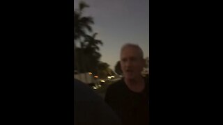Salesman videos himself being verbally abused by disgruntled man!