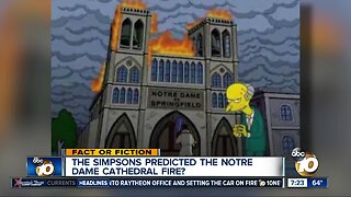 The Simpsons predicted the Notre Dame fire?