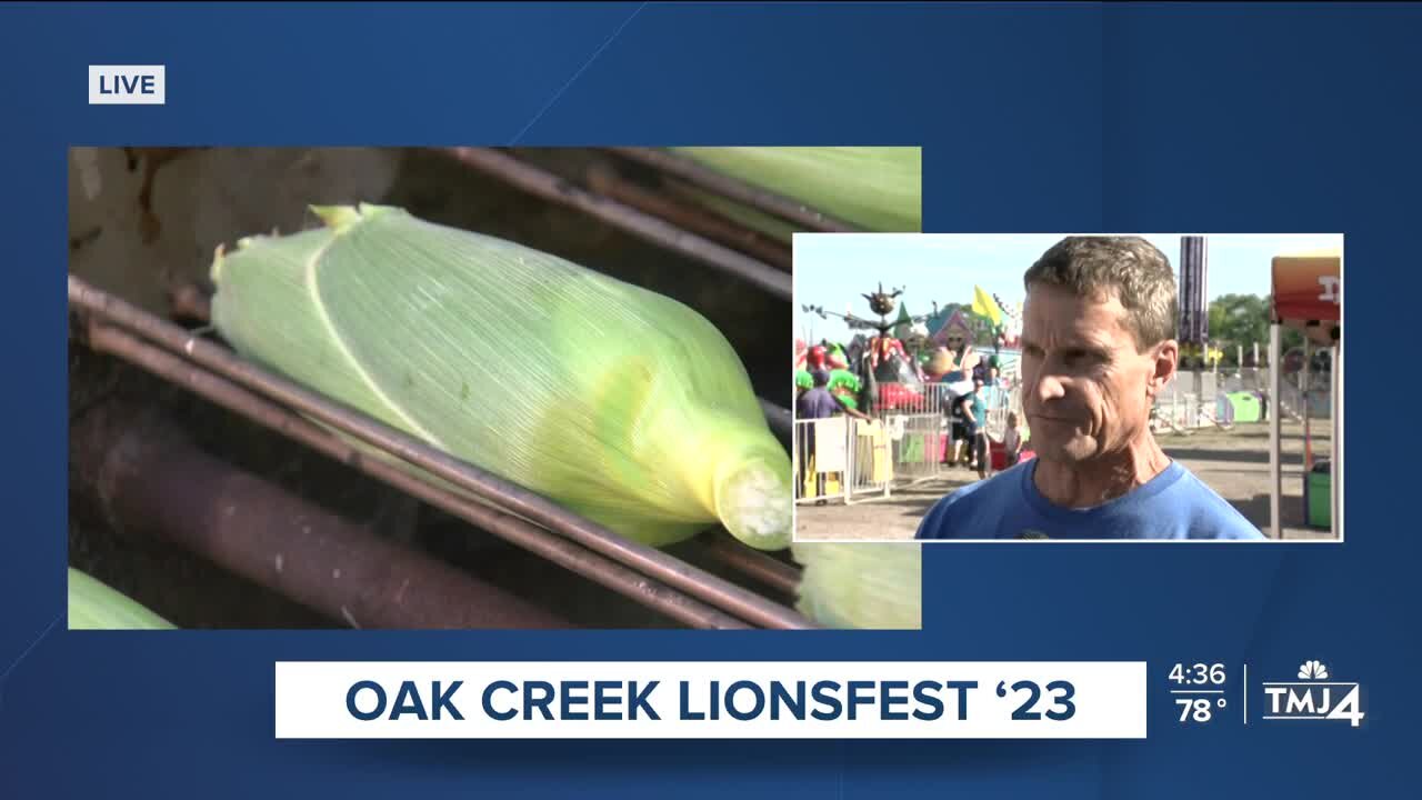 Oak Creek Lionsfest undereway