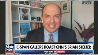 C-SPAN Callers ROAST Brian Stelter to His Face While He Sips Nervously on Vitamin Water - 2062