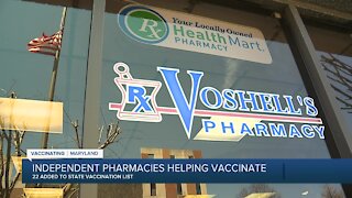 Independent pharmacies helping vaccinate