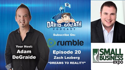 DJ at 11 Years Old to CEO of Small Business Expo - DVGPodcast E20 - From Dreams to Reality