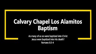 Calvary Chapel Los Alamitos Baptism Trailer