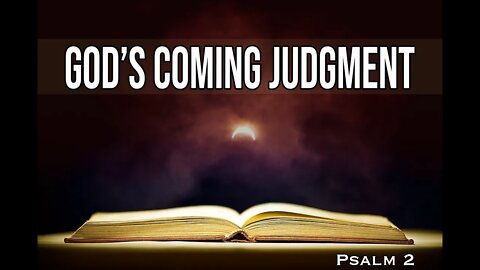 God's Judgment on sin