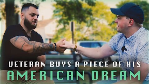 A US Veteran buys his piece of the "American Dream" in Fall River