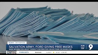 Salvation Army to help distribute more than 1.3 million face masks to Arizona communities