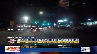 Crews across the state prepare as chilly temps bring snow chances