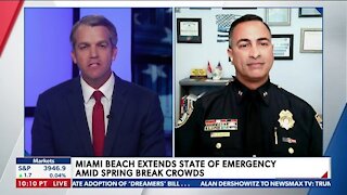 MIAMI BEACH EXTENDS STATE OF EMERGENCY AMID SPRING BREAK CROWDS