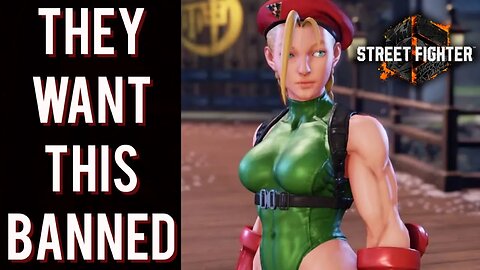 Street Fighter 6 BACKLASH! Media is FURIOUS Cammy is sexy again! Says it HURTS real women!