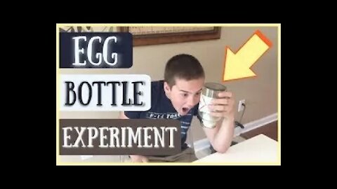 The Egg Bottle Experiment TWO WAYS - Ty The Hunter