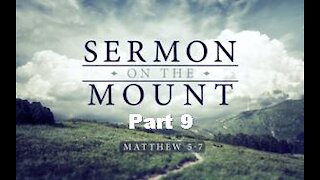 THE SERMON ON THE MOUNT, Part 9: The Salt of the Earth, Matthew 5:13