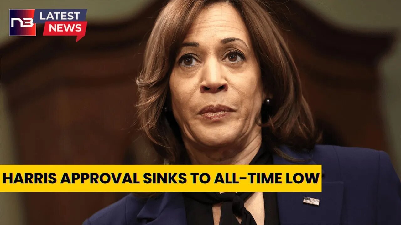 Kamala Harris's Approval Plummets, America's Crisis Of Confidence