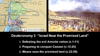 Deuteronomy 3 “Israel Near the Promised Land” - Calvary Chapel Fergus Falls