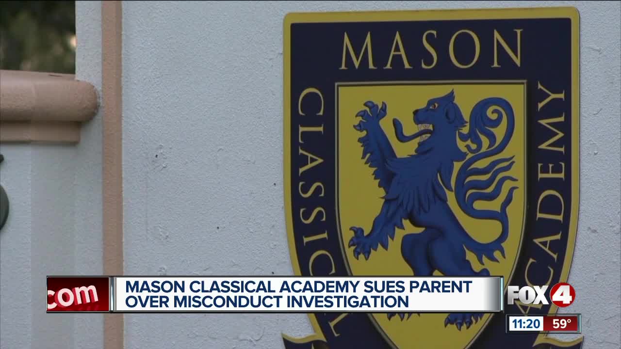 Mason Classical Academy sues former parent after misconduct allegations