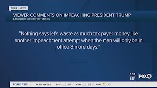 Viewers respond to President Trump Impeachment