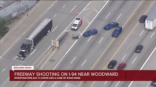 WB I-94 back open near Woodward after police investigate road rage shooting