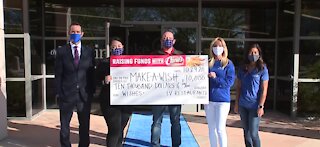 Raising Canes foundation donates $10k to Make-A-Wish