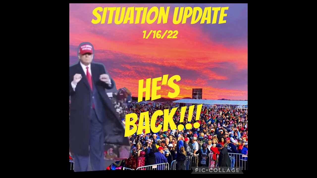 Situation Update: He's Back! Commander-In-Chief! Space Force! Russia/China Scare Event! ICC Jab Convictions! Fauci Lies! Jab Injuries! GESARA NESARA! - We The People News