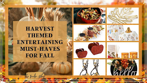 The Teelie Blog | Harvest Themed Entertaining Must-haves for Fall | Teelie Turner
