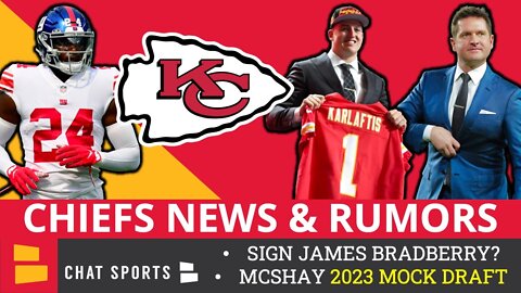 Chiefs Rumors: Should Kansas City Sign James Bradberry? + Todd McShay's EARLY 2023 Mock Draft