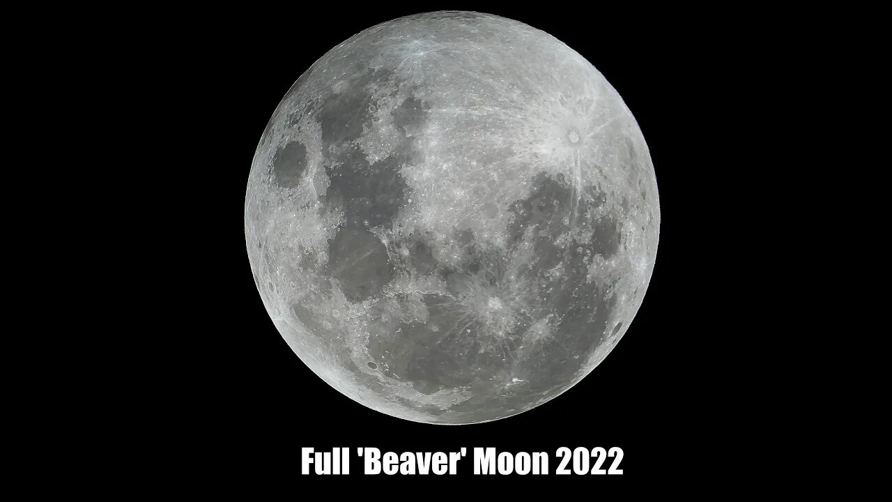 Full 'Beaver' Moon 2022 (November 8-2022) Nikon P1000