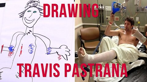 Drawing Travis Pastrana