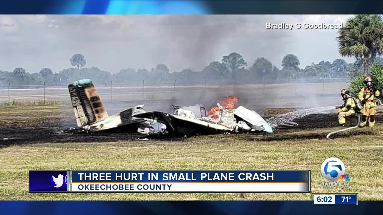 Small plane crashes in Okeechobee County