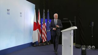 After G-7, Biden says he’s reestablishing US credibility