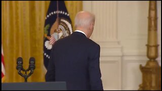 Biden Ignores Reporters Questions After Russia Remarks