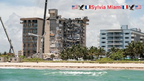 🇺🇸🦅🇫🇷 Miami 4 mois après l’étrange effondrement de l’immeuble de Surfside 🙏
