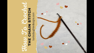 How To Crochet The Chain Stitch
