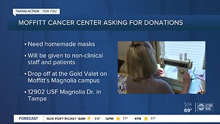 Moffitt Cancer Center accepting hand-sewn mask donations