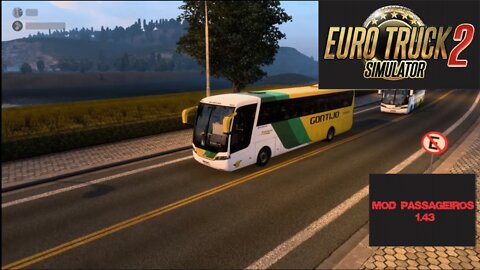 Mod Ônibus. Euro Truck Simulator 2 , Mod Bus