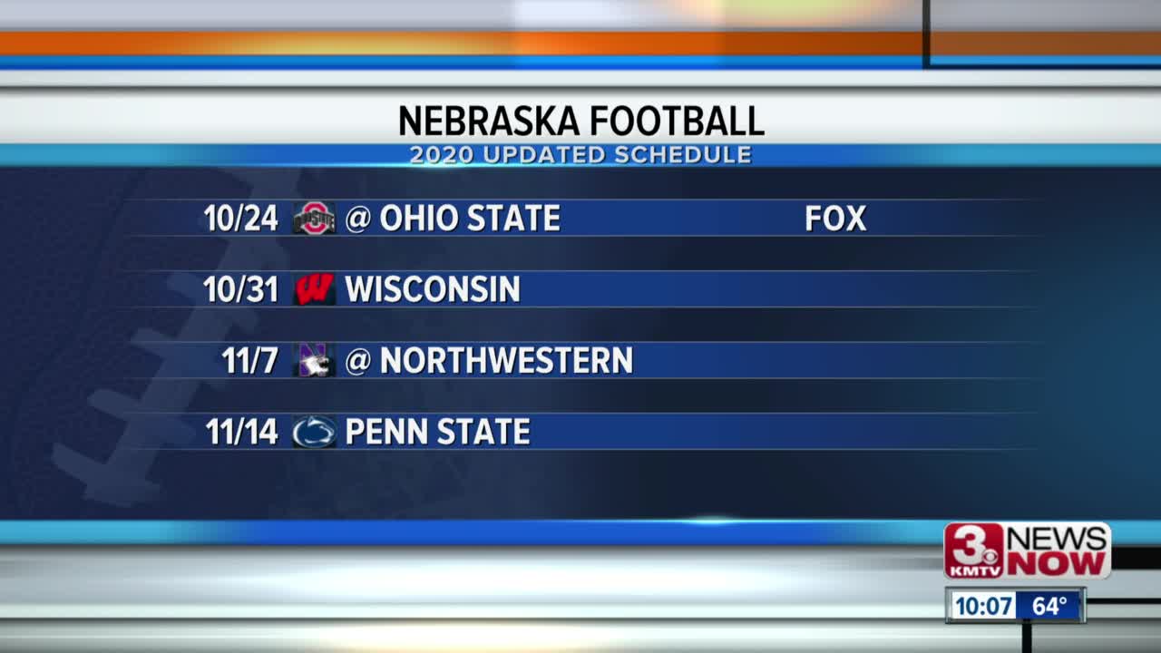 Huskers Schedule Update