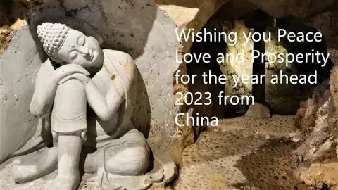 中英字幕：新年来庙里拜佛！Visit to Chinese Buddhist temple on New Year's Eve 2022 ~ 2023 ~ Peace Love Devotion