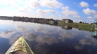 Kayak Fly Fishing Review of Lake Tennesse in Polk County, Florida