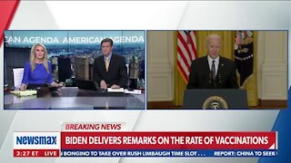 Biden Delivers Remarks on the Rate of Vaccinations