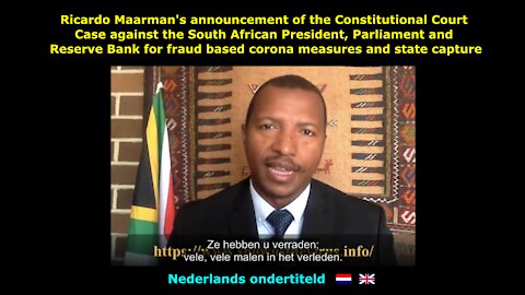 South African Constitutional Court Case against Covid fraud & state capture (Nederlands ondertiteld)