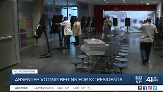 In-person absentee voting begins today in Kansas City, Missouri
