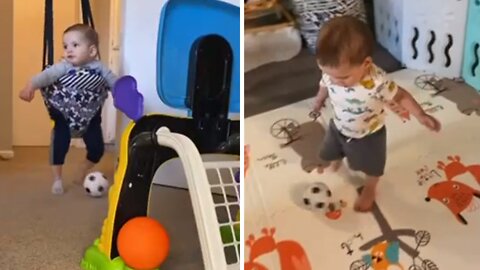 This Baby Is Destined To Be An Amazing Soccer Player