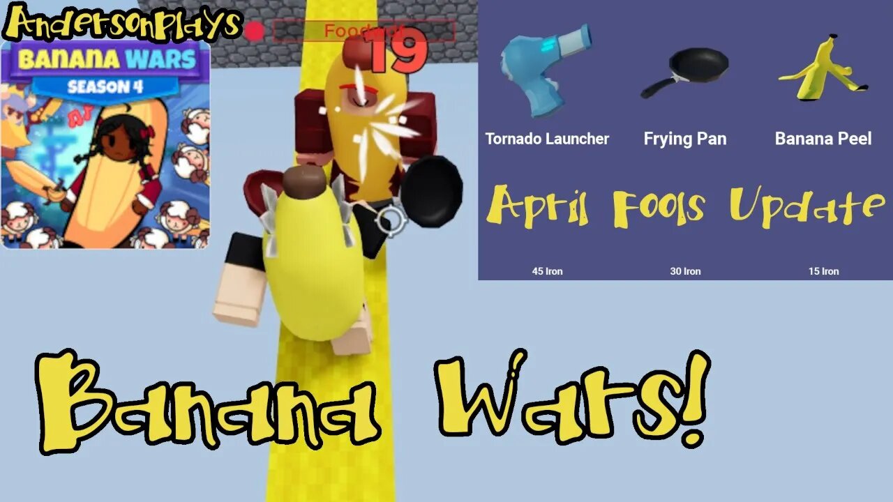 Roblox BedWars on X: 🍌 Banana Wars We've decided to completely shift our  focus from beds to bananas. ⚔️ Banana swords 🐒 Banana peels 🍌 Everyone is  forced to wear banana costumes (