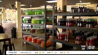 Sebring Soda & Ice Cream Works features more than 150 craft sodas