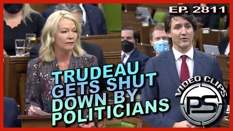 POLITICIANS HECKLE TRUDEAU IN PARLIAMENT & THROWS A HISSY FIT AND SITS DOWN