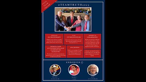 Video Title = Team Truth 2023 MCRC Candidate - Craig Berland - Slate Intro - Kari Endorse