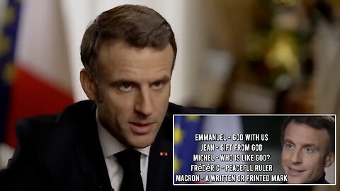 Emmanuel Jean-Michel Frédéric Macron | Why Does Emmanuel Jean-Michel Frédéric Macron's Name Mean Emmanuel (God With Us), Jean (Gift From God), Michael (Who Is Like God?), Frédéric (Peaceful Ruler), Macron (A Written Or Printed Mark)?
