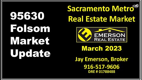 Folsom Real Estate Market Update
