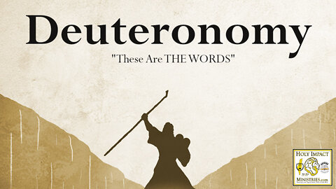 Deuteronomy Chapter 11 The Novel Concept of Blessings And Curses!