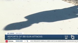 Man details being struck by a bb gun while walking home