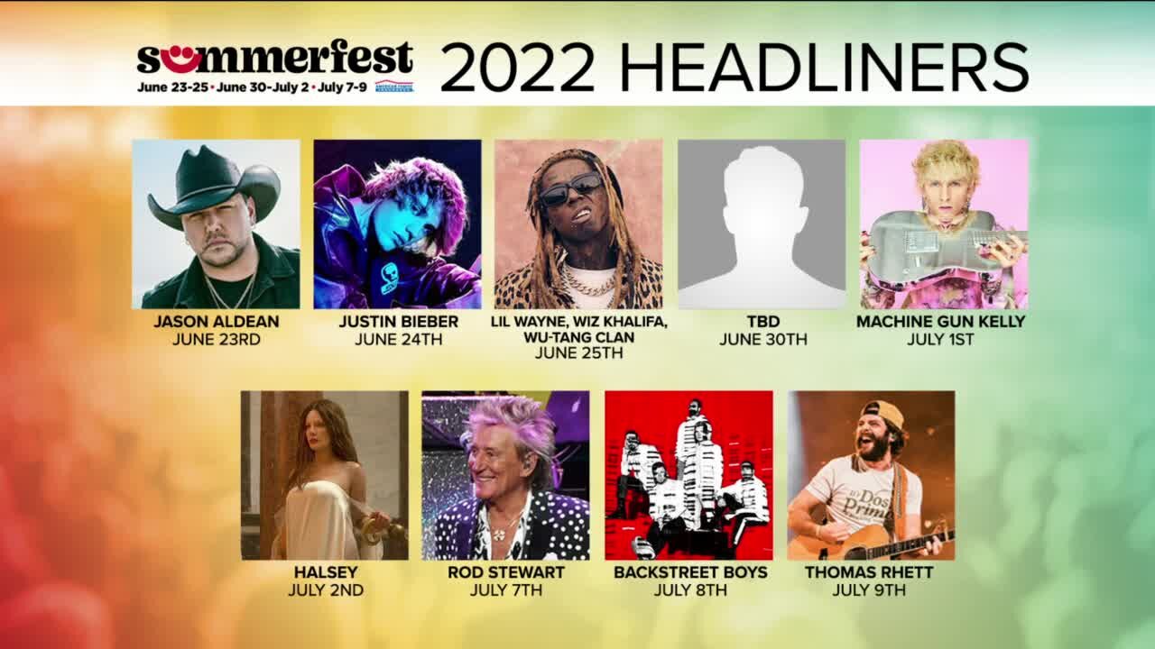 Summerfest announces 2022 lineup